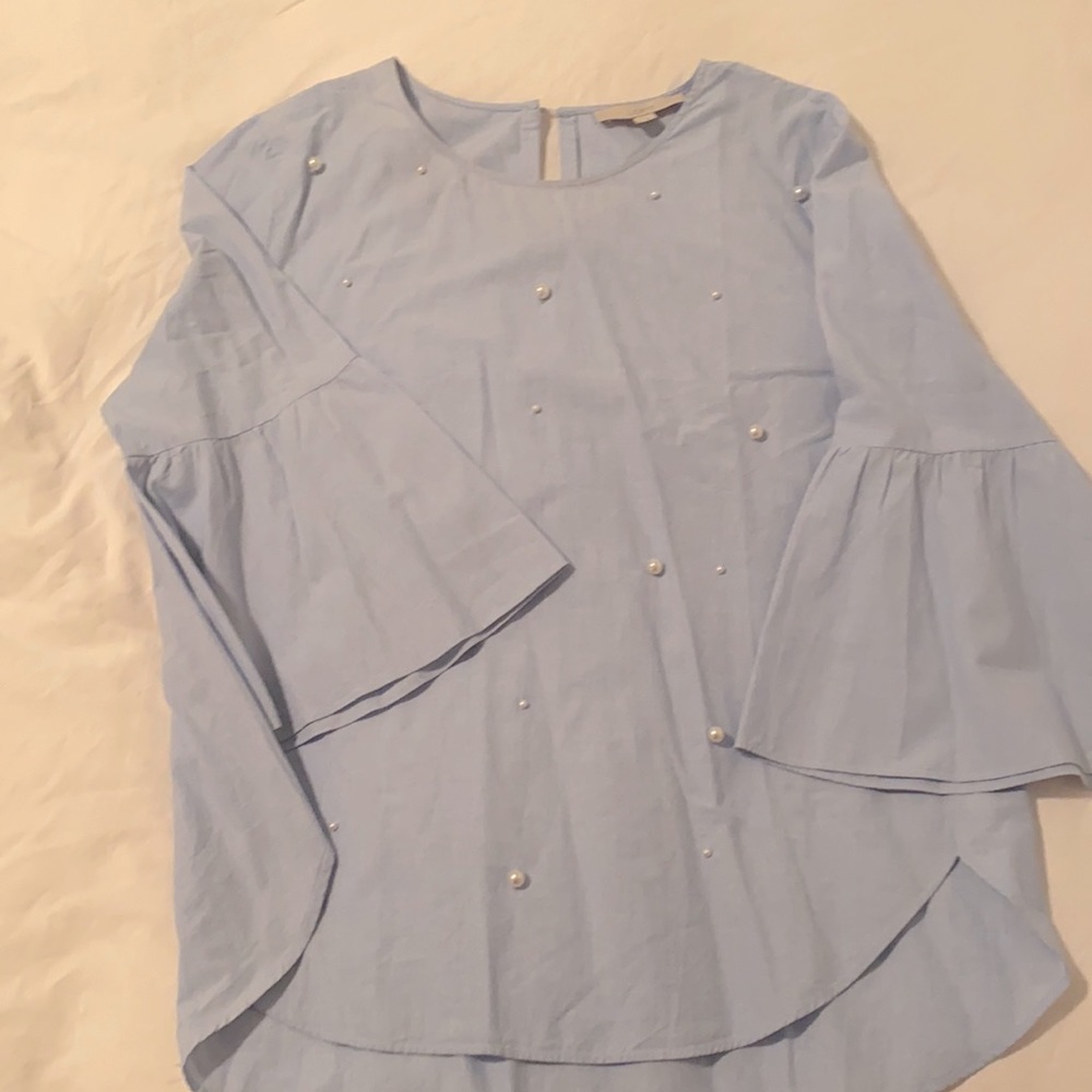 Blouse from Loft (pearl studded)